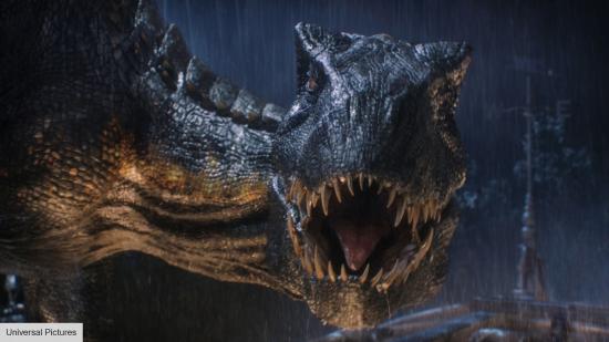 The indoraptor in Jurassic World: Fallen Kingdom