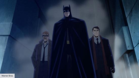 Batman, Jim Gordon, and Harvey Dent