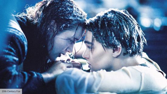 Jack and Rose say goodbye in Titanic