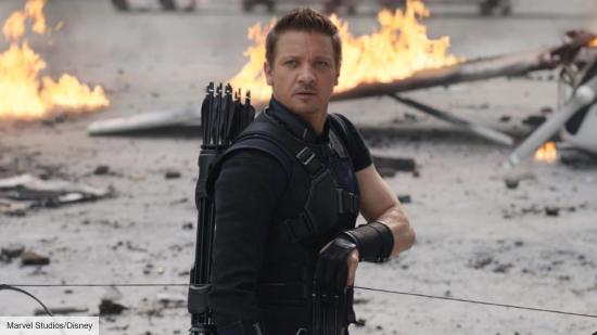 Jeremy Renner as Clint Barton in Avengers: Age of Ultron