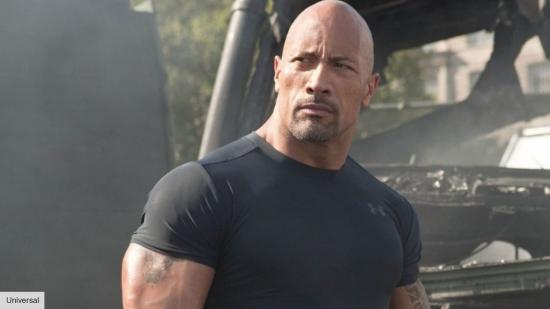 Dwayne Johnson in Fast and Furious