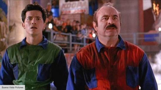 John Leguizamo and Bob Hoskins in Super Mario Bros