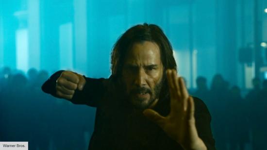 Keanu Reeves in The Matrix 4
