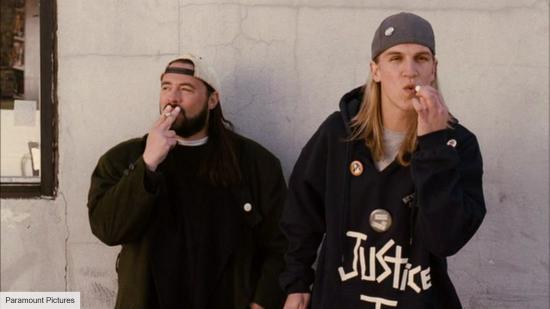 Jay and Silent Bob in Clerks 2
