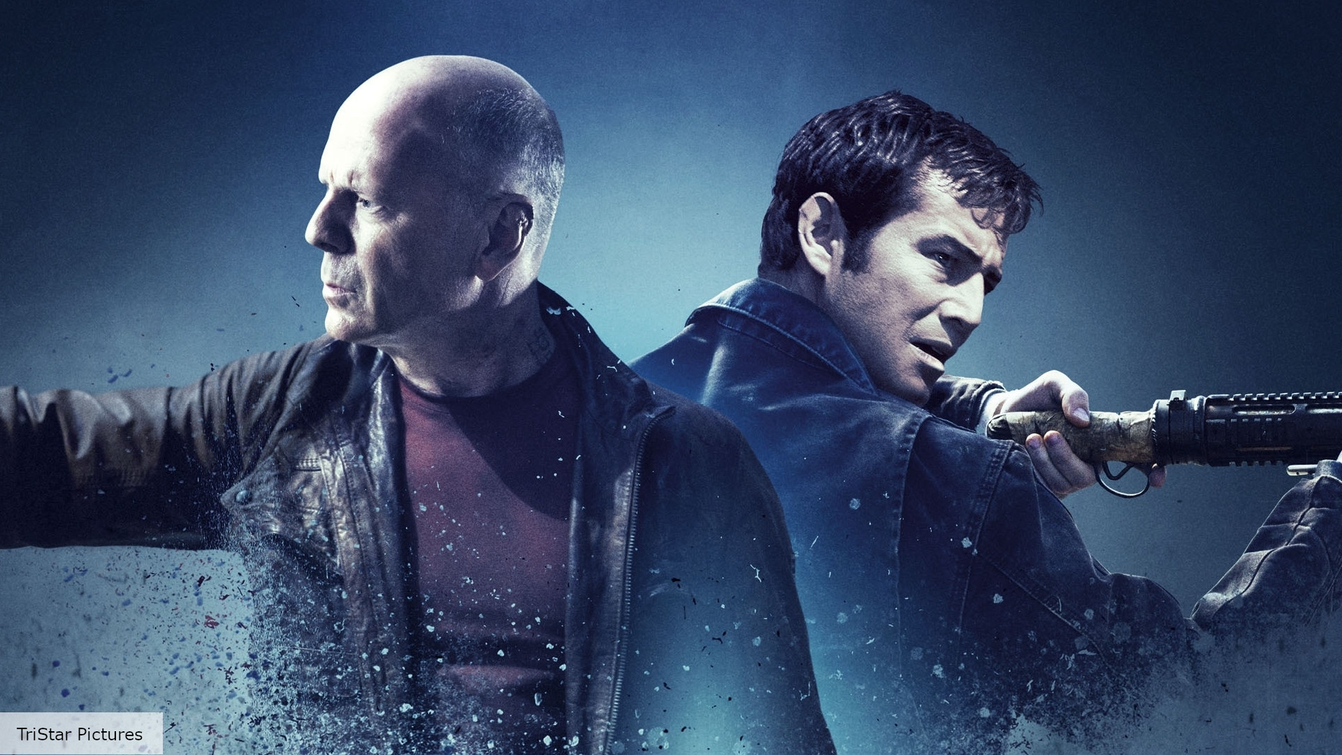 The Best Bruce Willis Movies: Joseph Gordon-Levitt and Bruce Willis in Looper