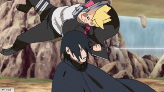 Sasuke loses his Rinnegan