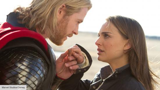 Thor romances Jane in new Love and Thunder set photos