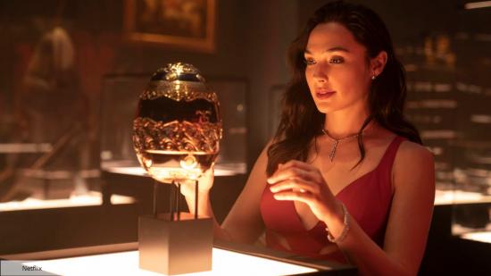 Gal Gadot with Cleopatra's golden eggs