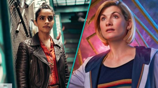 Mandip Gill and Jodie Whittaker Doctor Who