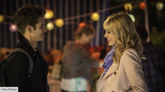 Andrew Garfield and Emma Stone in Spider-Man