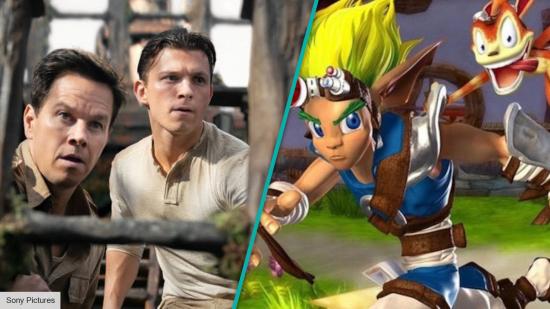 Tom Holland and Mark Wahlberg in Uncharted, Jak and Daxter