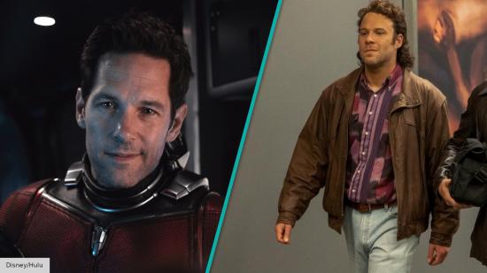 Paul Rudd in Ant-Man and the Wasp, Seth Rogen in Pam and Tommy