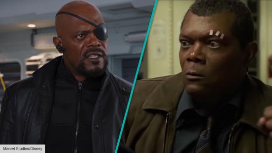 Samule L. Jackson and young Nick Fury