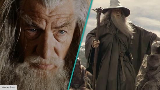 Ian McKellen as Gandalf in The Lord of the Rings