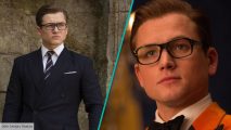 Taron Egerton says he's "fine" after collapsing on stage