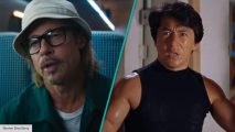 Brad Pitt in Bullet Train, Jackie Chan in Rumble in the Bronx