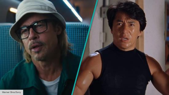 Brad Pitt in Bullet Train, Jackie Chan in Rumble in the Bronx