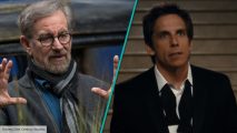 Steven Spielberg and Ben Stiller