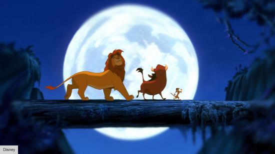 Best Disney Songs: Timone, Pumba, and Simba in The Lion King