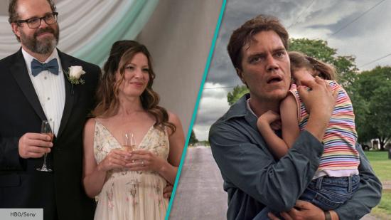 Kate Arrington and Michael Shannon can't watch their new horror movie