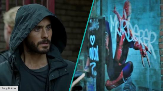 Morbius director didn't put Spider-Man mural in movie