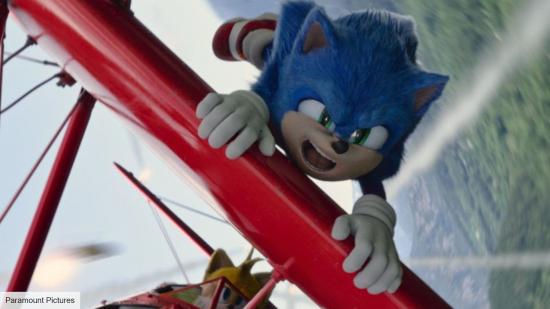 Sonic the Hedgehog 3 release date: Sonic and Tails on a plane