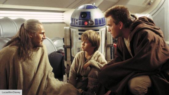 Ewan McGregor and Liam Neeson in Star Wars: The Phantom Menace