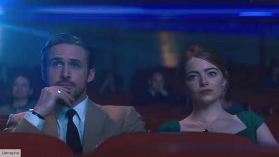 Ryan Gosling and Emma Stone in La,La,Land