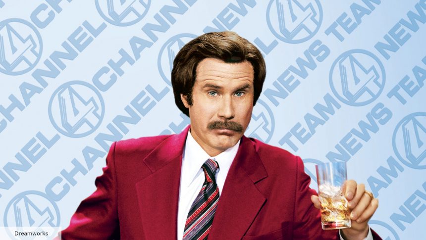 The best comedy movies: Will Ferrell as Ron Burgundy in Anchorman