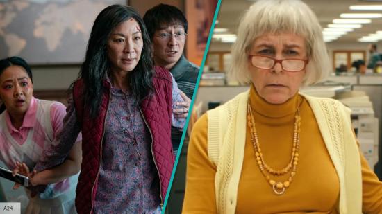 How to watch Everything Everywhere All At Once - Michelle Yeoh as Evelyn and Jamie Lee Curtis as Deirdre