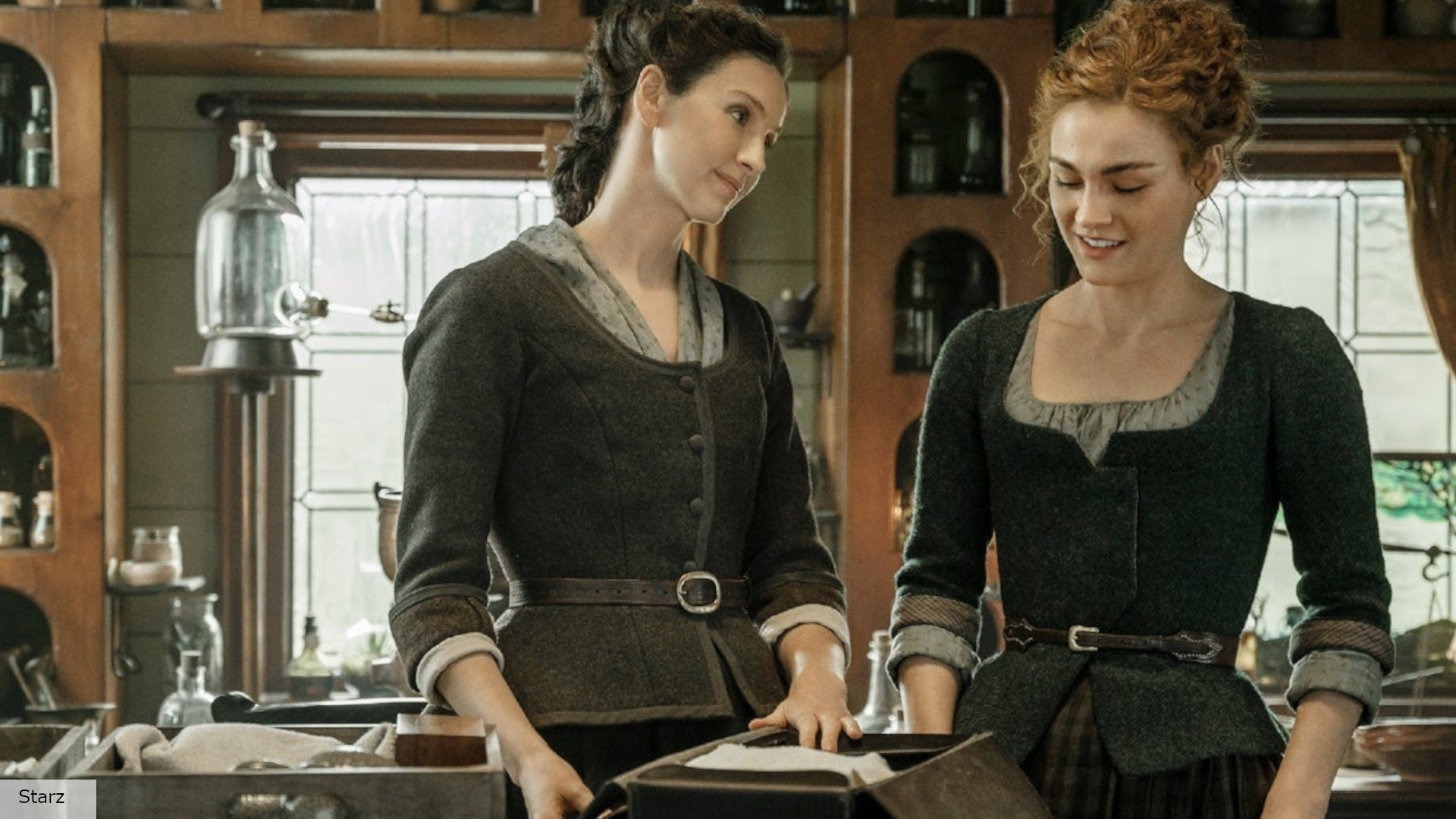 Outlander season 7 release date: Claire and Brianna in the kitchen