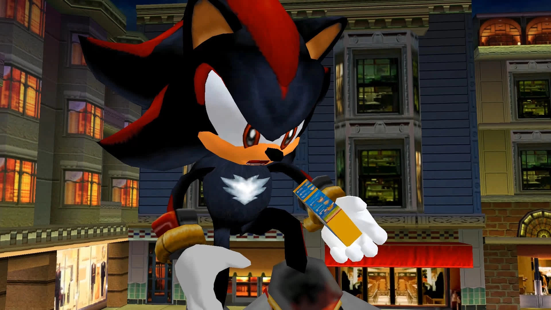 Sonic Adventure 2 HD : Sonic vs Shadow Scene 1 