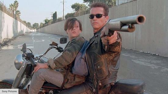 Arnold Schwarzenegger in Terminator 2
