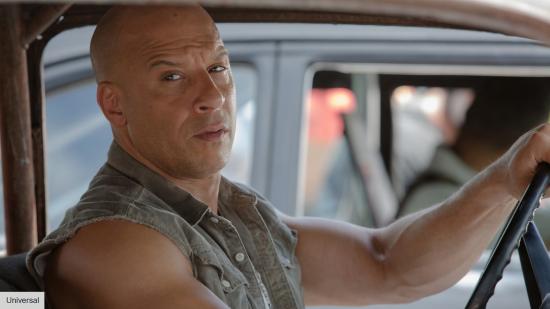 Vin Diesel as Dom Toretto in The Fate off the Furious