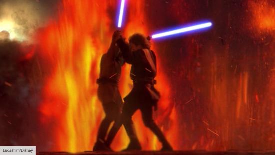 revenge of the sith fight