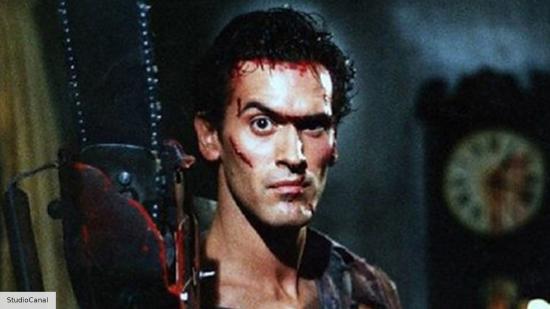 Bruce Campbell in Evil Dead 2
