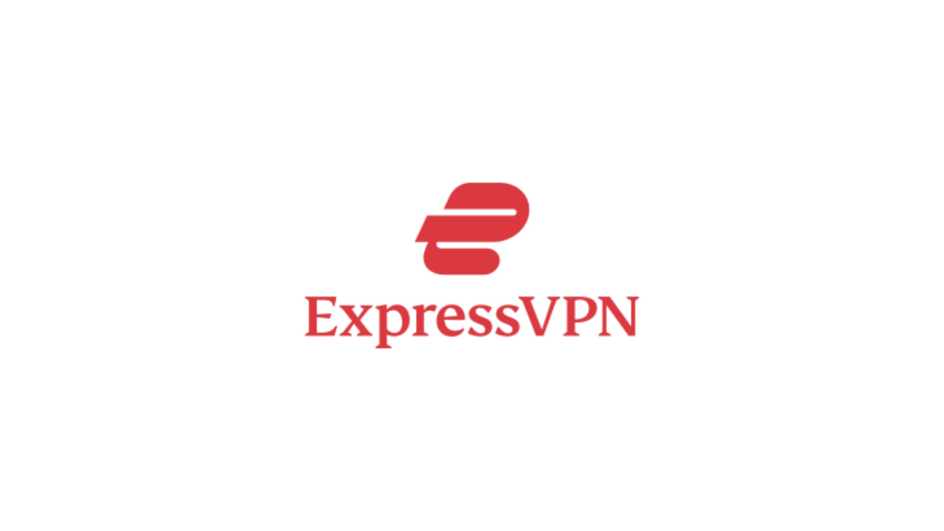 Best VPN for streaming, ExpressVPN. Its logo is shown on a white background.
