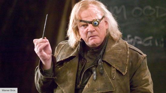 Brendan Gleeson as Mad-Eye Moody in Harry Potter