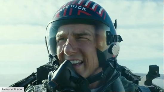 Tom Cruise as Pete Maverick Mitchell in Top Gun: Maverick