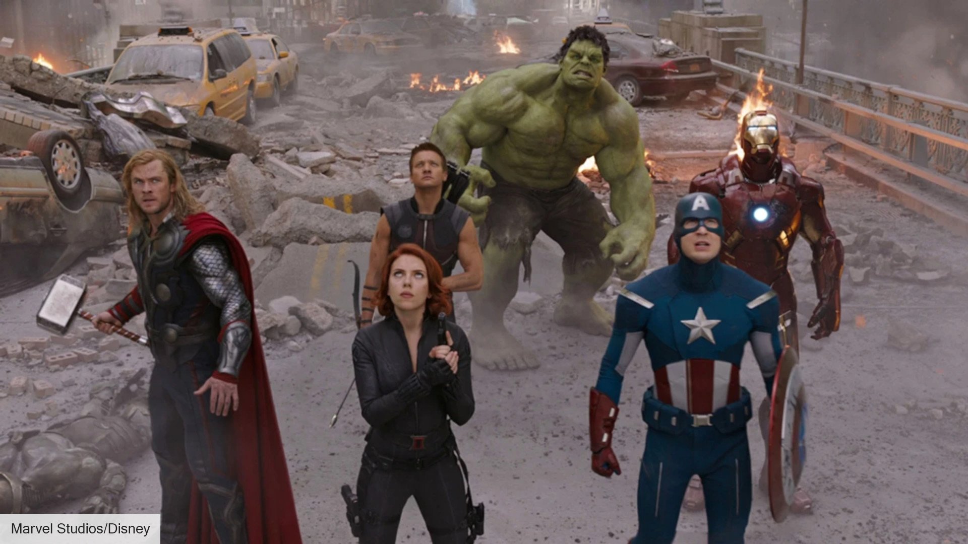 Iron Man movies in order: Thor, The Hulk, Hawkeye, Black Widow, Captain America in The Avengers