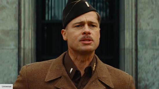 The best Brad Pitt movies: Brad Pitt as Lt. Aldo Raine in Inglourious Basterds