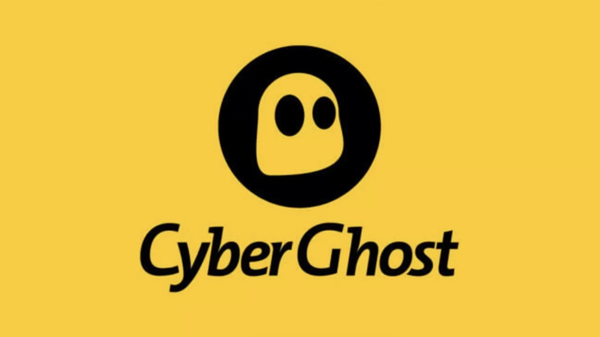 Best Peacock VPN: CyberGhost, Image shows the company logo.