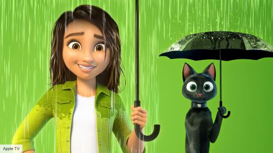Sam and Bob the cat in Luck movie