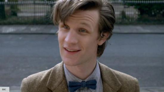 Matt Smith as the Eleventh Doctor