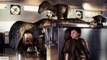 Velociraptors in Jurassic Park