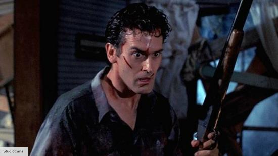Bruce Campbell in Evil Dead