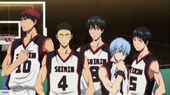 Best Netflix anime: Kuruko's Basketball