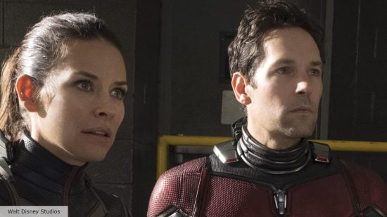 Paull Rudd and Evangeline Lilly in Ant-Man 2