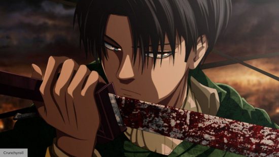 Best anime characters: Levi in Attack on Titan