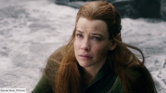 Evangeline Lilly as Tauriel in The Hobbit